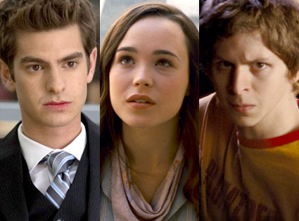 The Social Network, Inception, Scott Pilgrim vs. the World The Social Network, Inception, Scott Pilgrim vs. the World